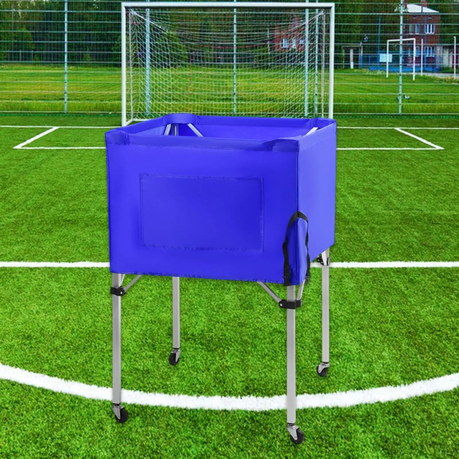 Foldable Rolling Ball Holder Ball Pouch Wheeled Type Design Sports Ball Trolley for Soccer Volleyball Basketball
Foldable Rolling Ball Holder Ball Pouch Wheeled Type Design Sports Ball Trolley for Soccer Volleyball Basketball