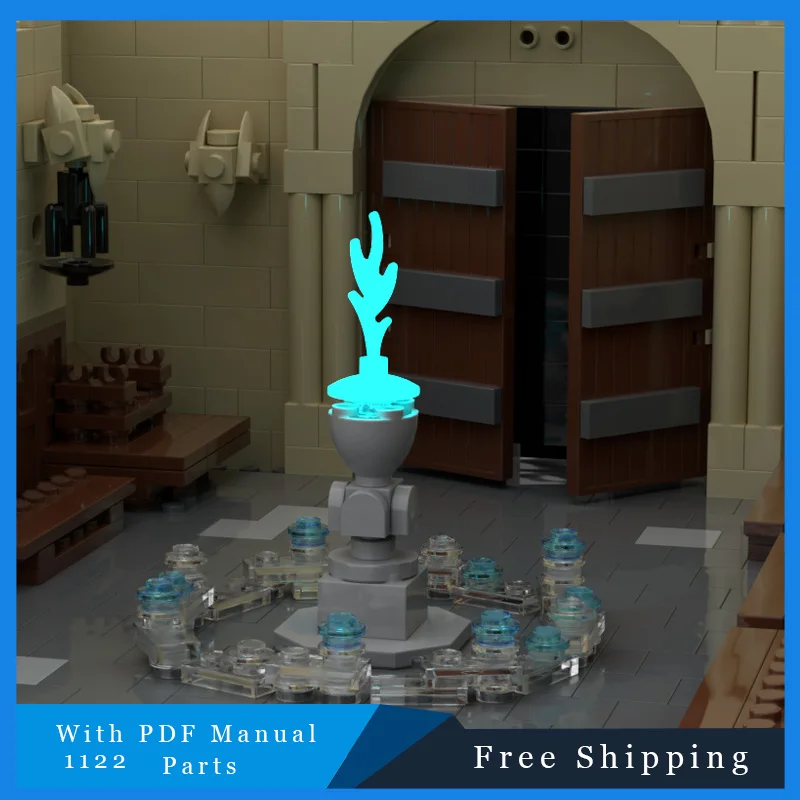 1122 Parts MOC Famous Movies Flame Cup Scene Building Blocks Model Creative Assembly Toys For Children Christmas Birthday Gifts
1122 Parts MOC Famous Movies Flame Cup Scene Building Blocks Model Creative Assembly Toys For Children Christmas Birthday Gifts