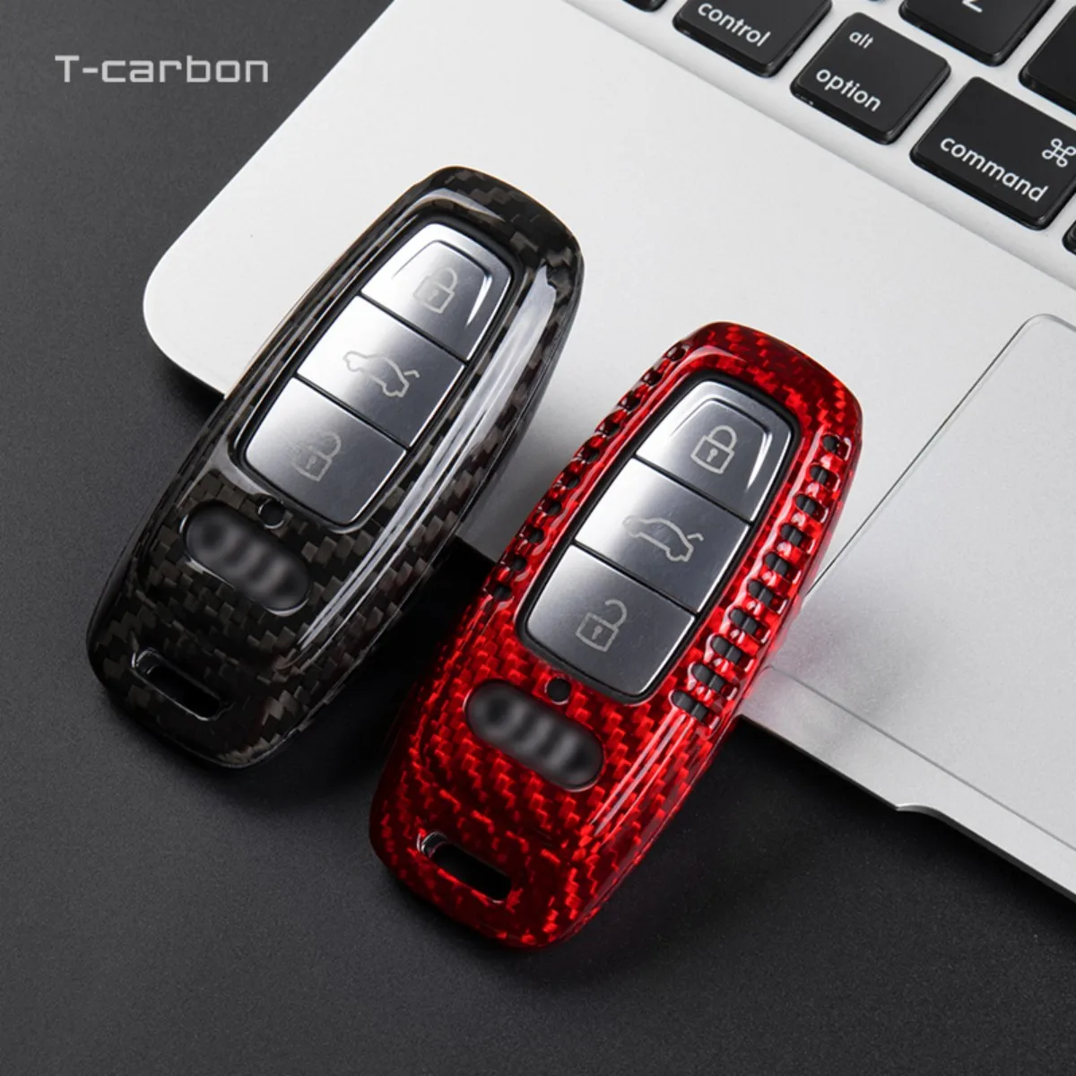 T-Carbon Carbon Fiber Car Key Case Fit For Audi A6 A7 A8 E-tron Q5 Q7 Q8 C8 D5 Protector Holder Fob Accessories
T-Carbon Carbon Fiber Car Key Case Fit For Audi A6 A7 A8 E-tron Q5 Q7 Q8 C8 D5 Protector Holder Fob Accessories