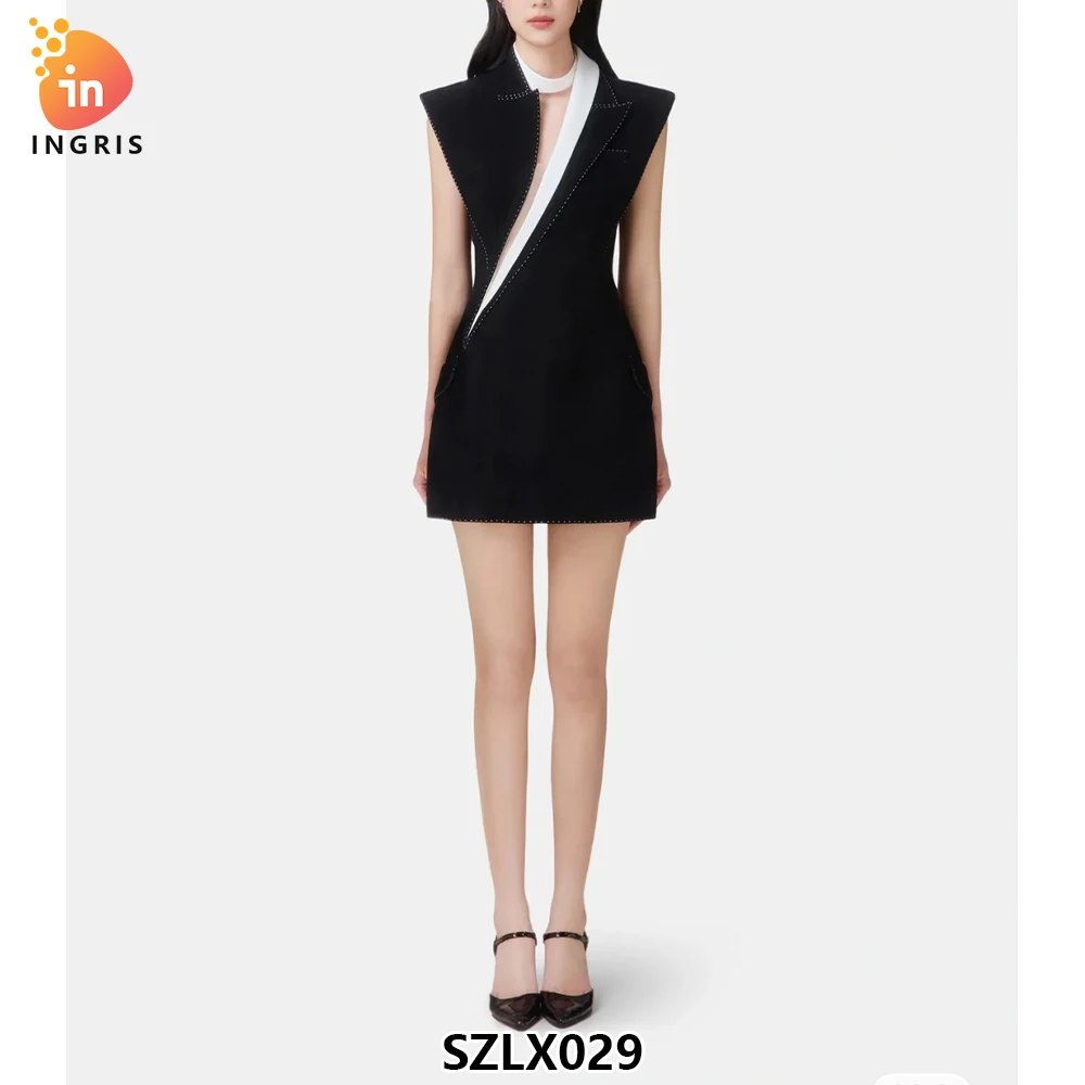 2025 New Bright Line Contrast Color Dress Slim Waist Skirt Luxury Women Sexy Evening Elegant Party Dress-SZLX029
2025 New Bright Line Contrast Color Dress Slim Waist Skirt Luxury Women Sexy Evening Elegant Party Dress-SZLX029