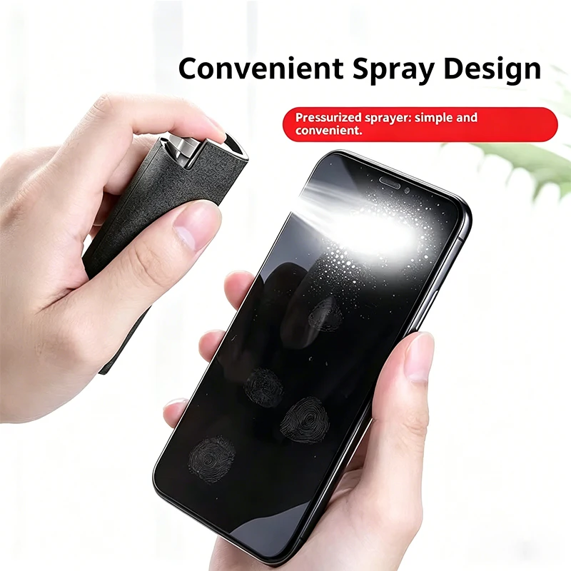 1pc touch screen atomizing cleaner, screen cleaner, suitable for all mobile phone, laptop and tablet screens, two-in-one spray a
1pc touch screen atomizing cleaner, screen cleaner, suitable for all mobile phone, laptop and tablet screens, two-in-one spray a