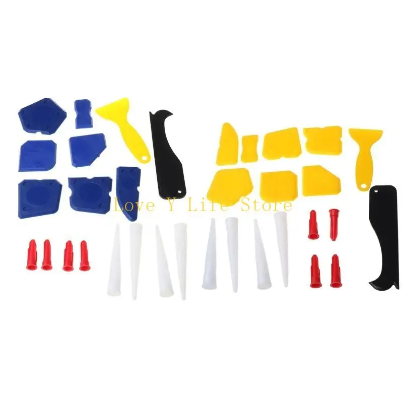 L74C Silicone Scraper Sealant Smooth Remover Tool Set Caulking Finisher Smooth Grout Floor Mould Removal Hand Tools Set
L74C Silicone Scraper Sealant Smooth Remover Tool Set Caulking Finisher Smooth Grout Floor Mould Removal Hand Tools Set