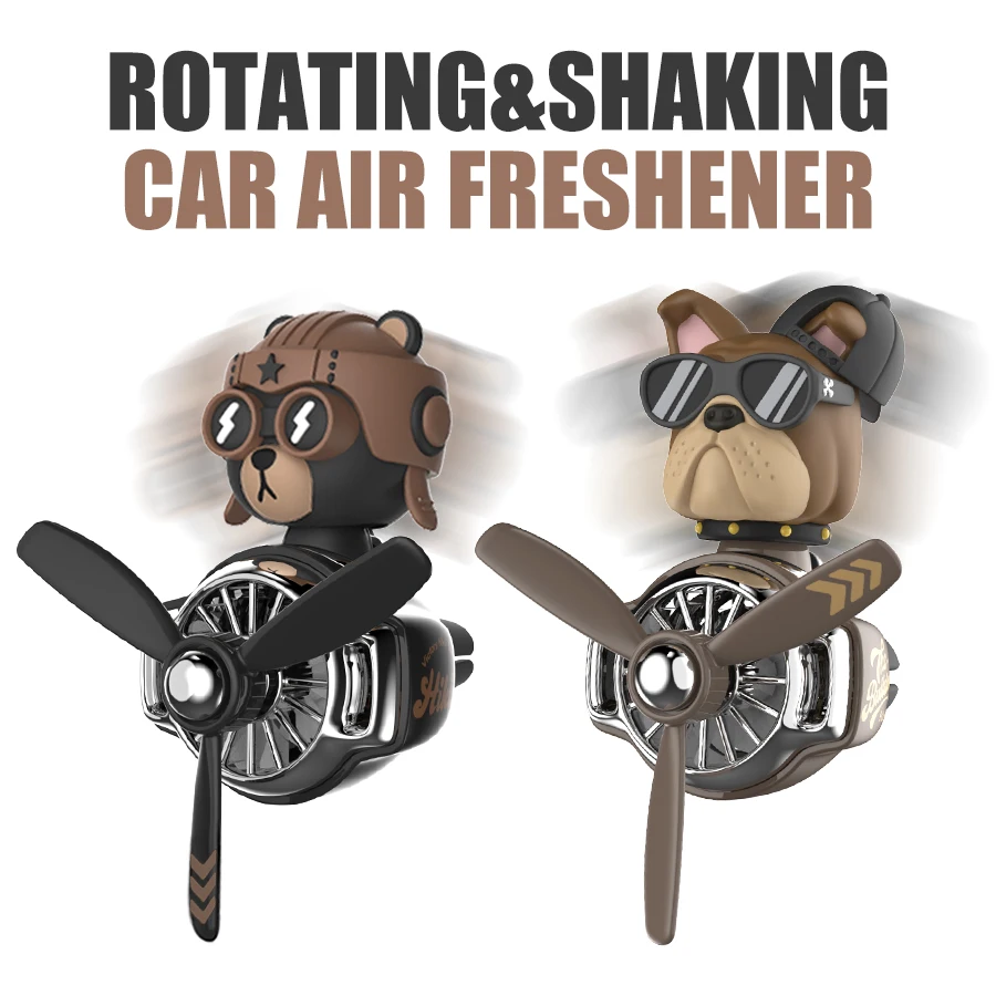 Solid fragrance Unmelt perfume diffuser rotate plane headshake pilot car air freshener vent clip ornament accessories decoration
Solid fragrance Unmelt perfume diffuser rotate plane headshake pilot car air freshener vent clip ornament accessories decoration