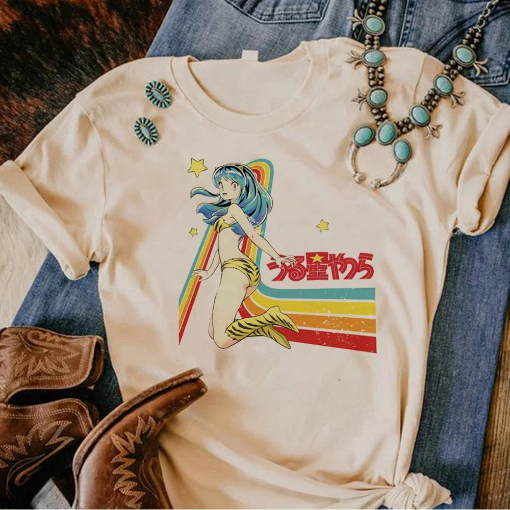Urusei Yatsura top women graphic t shirt female graphic streetwear designer clothes
Urusei Yatsura top women graphic t shirt female graphic streetwear designer clothes