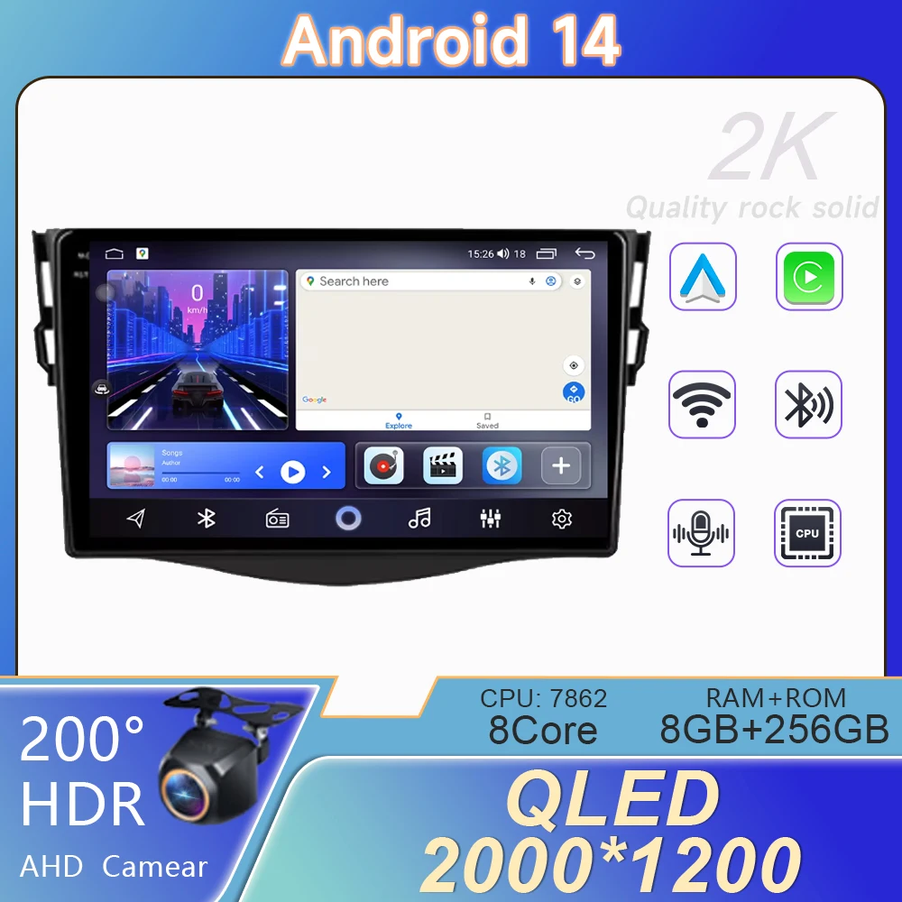 Car Radio GPS For Toyota RAV4 3 XA30 2005 - 2013 car radio android auto multimedia player multimedia video player No 2din DVD
Car Radio GPS For Toyota RAV4 3 XA30 2005 - 2013 car radio android auto multimedia player multimedia video player No 2din DVD