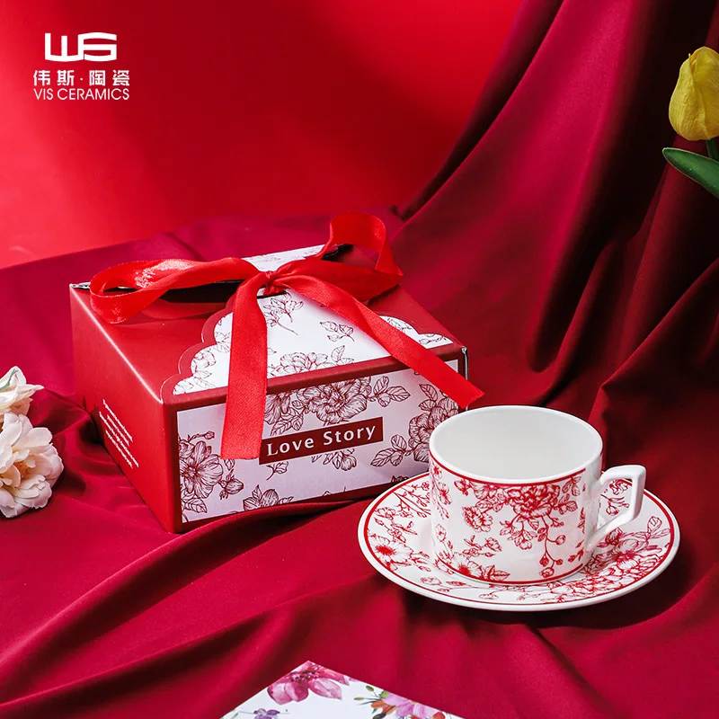 Chinese Style High-end Coffee Cup and Dish Set, Ceramic Mug, Tea Cup, Wedding Gift High Aesthetic Value, Bohemian Exquisite Gift
Chinese Style High-end Coffee Cup and Dish Set, Ceramic Mug, Tea Cup, Wedding Gift High Aesthetic Value, Bohemian Exquisite Gift