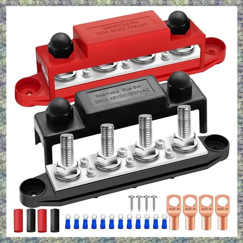 WON 250A 12V шина морская 12V, блок распределения питания с винтами крышки, клеммы, шина аккумулятора для проводки автомобильной лодки
WON 250A 12V шина морская 12V, блок распределения питания с винтами крышки, клеммы, шина аккумулятора для проводки автомобильной лодки
