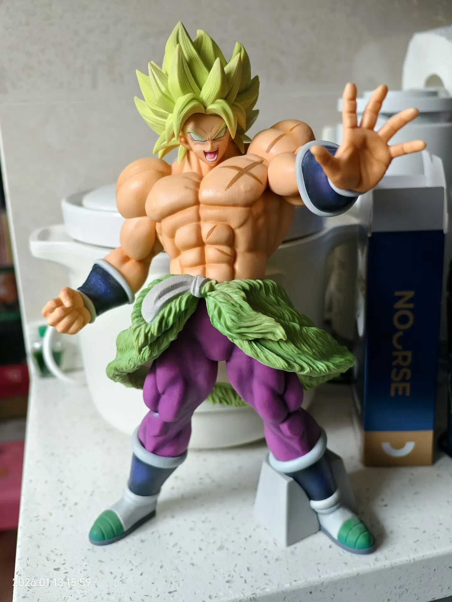 Bandai Dragon Ball Super Premium Figurine - Saiyan Dark Brolli - Third Mission of the Theater - Collectible Ornament
Bandai Dragon Ball Super Premium Figurine - Saiyan Dark Brolli - Third Mission of the Theater - Collectible Ornament