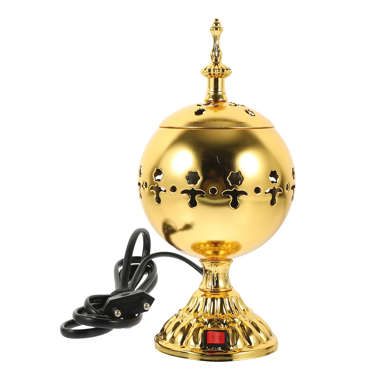 Metal Crafted Decorative Stove Home Decor Stove Censer Electric Incense Holder Incense Burner Holder
Metal Crafted Decorative Stove Home Decor Stove Censer Electric Incense Holder Incense Burner Holder
