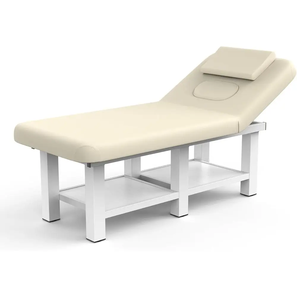 Luxury Wide Stationary Massage Table with Backrest, 31.5 x 75, Heavy Duty for Spa and Physical Therapy
Luxury Wide Stationary Massage Table with Backrest, 31.5 x 75, Heavy Duty for Spa and Physical Therapy