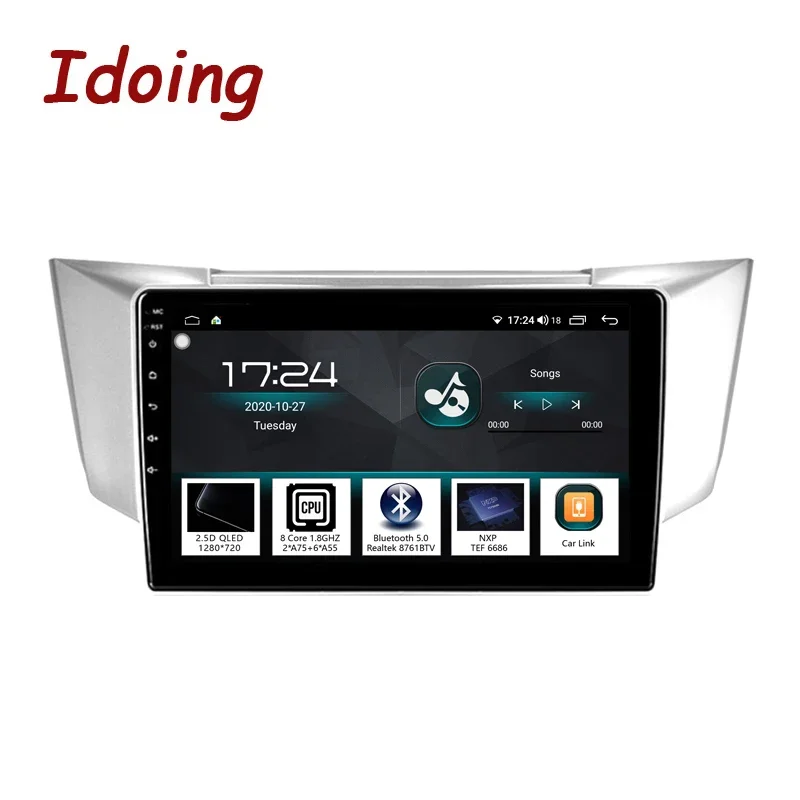 Idoing автомобильный Android-радио GPS медиаплеер для Lexus RX300 RX330 RX350 RX400H II 2 2003-2009 для Toyota Harrier XU30 II 2003-2013
Idoing автомобильный Android-радио GPS медиаплеер для Lexus RX300 RX330 RX350 RX400H II 2 2003-2009 для Toyota Harrier XU30 II 2003-2013
