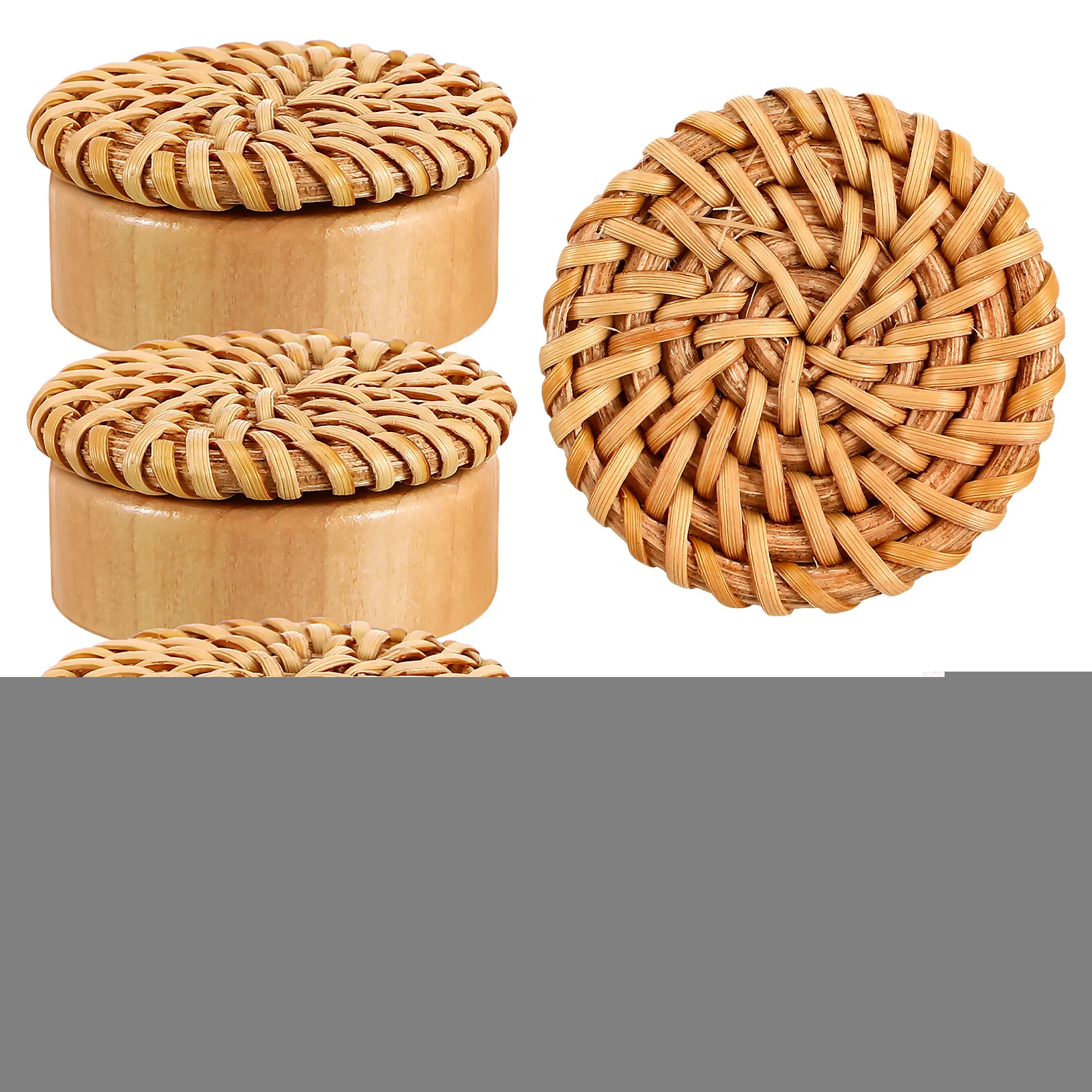 4 Pcs Rattan H les Round Cake Shaped Boho Drawer Knobs Woven Cabinet Wooden Drawer Knobs Pulls Furniture Hardware
4 Pcs Rattan H les Round Cake Shaped Boho Drawer Knobs Woven Cabinet Wooden Drawer Knobs Pulls Furniture Hardware