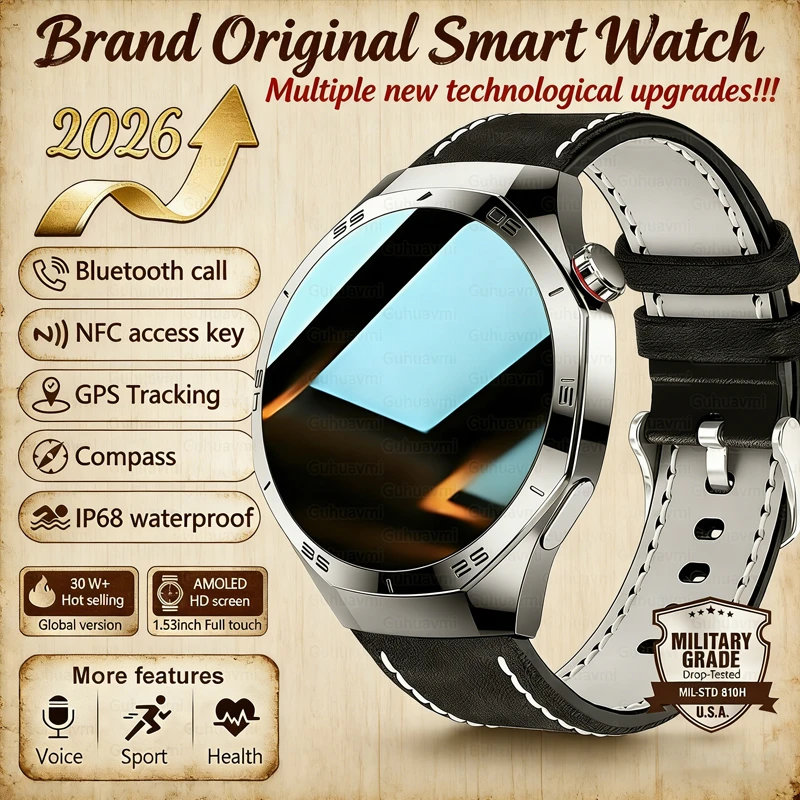 Новые смарт-часы 2026 года для бизнеса: сапфировое стекло, HD-дисплей, Bluetooth-звонки, GPS, мониторинг сердечного ритма, водонепроницаемость IP68, для iOS
Новые смарт-часы 2026 года для бизнеса: сапфировое стекло, HD-дисплей, Bluetooth-звонки, GPS, мониторинг сердечного ритма, водонепроницаемость IP68, для iOS