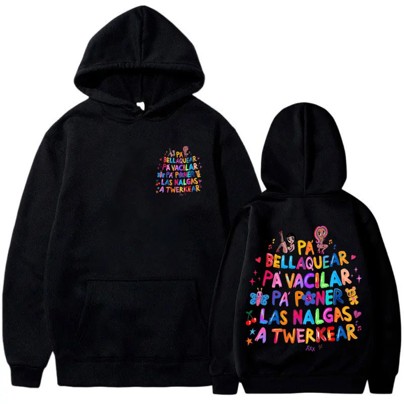 Singer Karol G Bichota Hoodies Hip Hop Manana Sera Bonito Aesthetic new in hoodies & sweatshirts Casual Oversized pullover men
Singer Karol G Bichota Hoodies Hip Hop Manana Sera Bonito Aesthetic new in hoodies & sweatshirts Casual Oversized pullover men