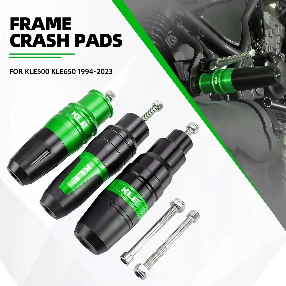 FOR KAWASAKI KLE500 KLE650 1994-2023 2022 2021 Motorcycle Accessoires CNC Falling Protection Exhaust Slider Crash Pads Slider
FOR KAWASAKI KLE500 KLE650 1994-2023 2022 2021 Motorcycle Accessoires CNC Falling Protection Exhaust Slider Crash Pads Slider