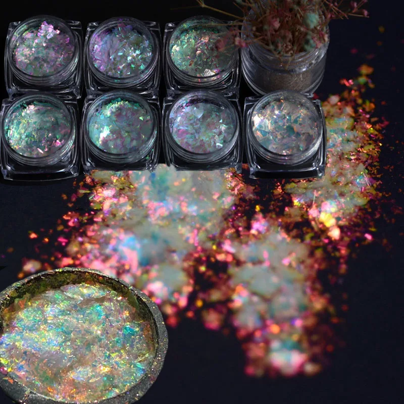 6PCS AURORA CHAMELEON FLAKES NAIL POWDER AB Unicorn MIRROR Effect RAINBOW Nails (AF5) Unicorn CHAMELEON NAIL FLAKES 6jars, 4YT56
6PCS AURORA CHAMELEON FLAKES NAIL POWDER AB Unicorn MIRROR Effect RAINBOW Nails (AF5) Unicorn CHAMELEON NAIL FLAKES 6jars, 4YT56