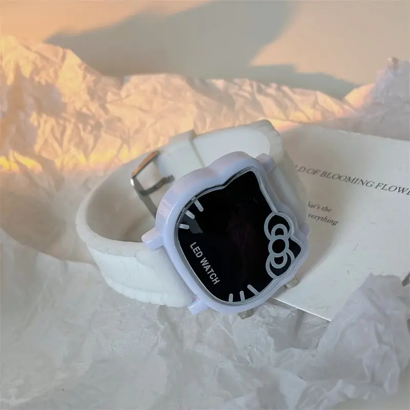 Hello Kitty Watches Cute Cartoon Originality LED Noctilucent Electronic Watch Fashion Delicate Personality Student Wrist Watch
Hello Kitty Watches Cute Cartoon Originality LED Noctilucent Electronic Watch Fashion Delicate Personality Student Wrist Watch
