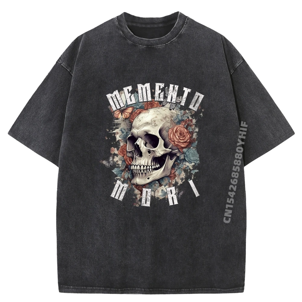 Mens Graphic Tees Memento Mori Funny Philosophy Camisas Basicas Hombre Brand Clothing Mens Fashion Washed Shirt 
Mens Graphic Tees Memento Mori Funny Philosophy Camisas Basicas Hombre Brand Clothing Mens Fashion Washed Shirt