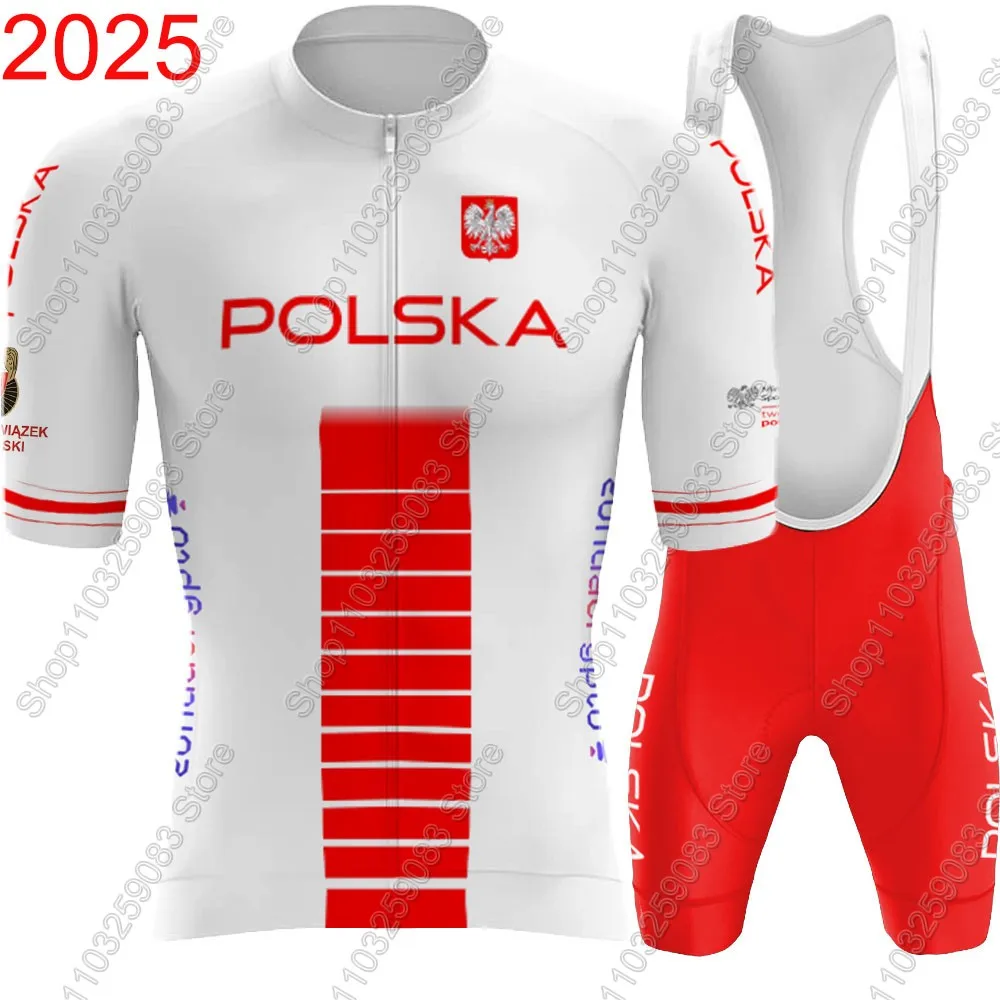 2025 Polska Cycling Jersey Set Mens Poland Short Sleeve Red Clothing Road Bike Suit Bicycle Shirt Bib Shorts Maillot
2025 Polska Cycling Jersey Set Mens Poland Short Sleeve Red Clothing Road Bike Suit Bicycle Shirt Bib Shorts Maillot