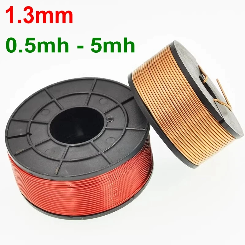 1.3mm 0.5mh - 5mh Hollow frequency divider inductor coil circular skeleton high-purity oxygen-free copper Speaker Accessories
1.3mm 0.5mh - 5mh Hollow frequency divider inductor coil circular skeleton high-purity oxygen-free copper Speaker Accessories