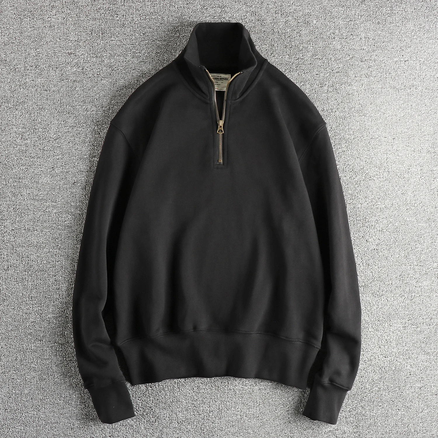 Retro Heavyweight Men's Hoodie Washed Thick Cotton Fleece Long Sleeve Half Open Collar Pullover American Style Autumn Winter Top
Retro Heavyweight Men's Hoodie Washed Thick Cotton Fleece Long Sleeve Half Open Collar Pullover American Style Autumn Winter Top