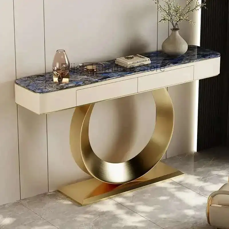 Luxury Fashion Morden Console Table Living Room Display Showcase Organizer Entrance Table Living Room Etagere Home Furniture
Luxury Fashion Morden Console Table Living Room Display Showcase Organizer Entrance Table Living Room Etagere Home Furniture