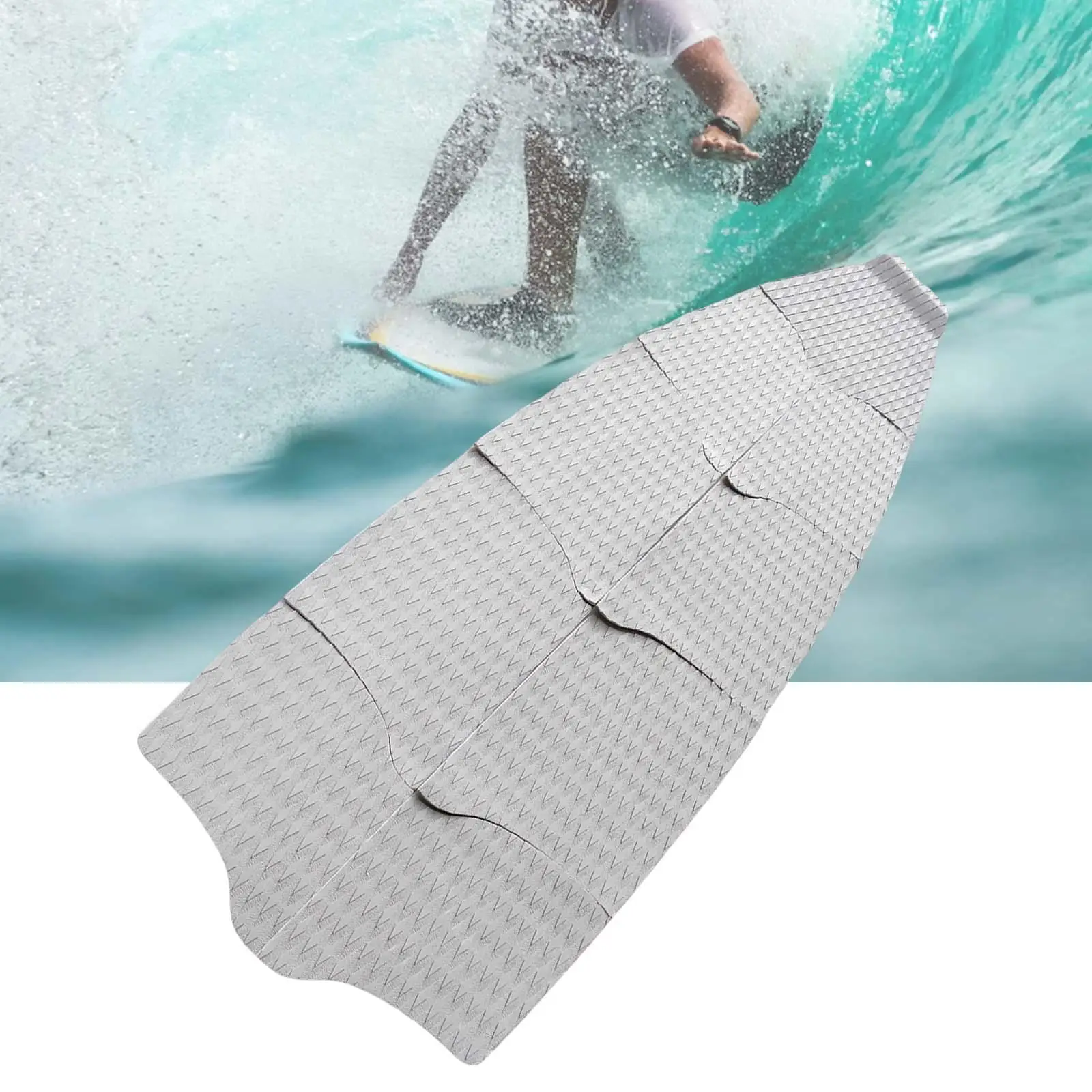 Versatile EVA Traction Pad with Diamond Grooved for Boat Decks Kayaks Skimboard Paddleboard Accessory
Versatile EVA Traction Pad with Diamond Grooved for Boat Decks Kayaks Skimboard Paddleboard Accessory