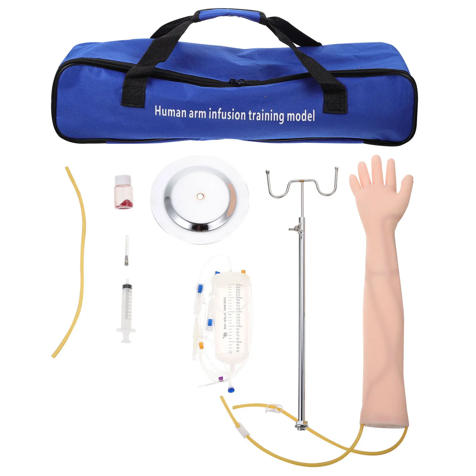 1 Set Realistic Venipuncture Practice Arm For Nursing Students Teaching Tool Iv Injection Training Simulation Rubber
1 Set Realistic Venipuncture Practice Arm For Nursing Students Teaching Tool Iv Injection Training Simulation Rubber