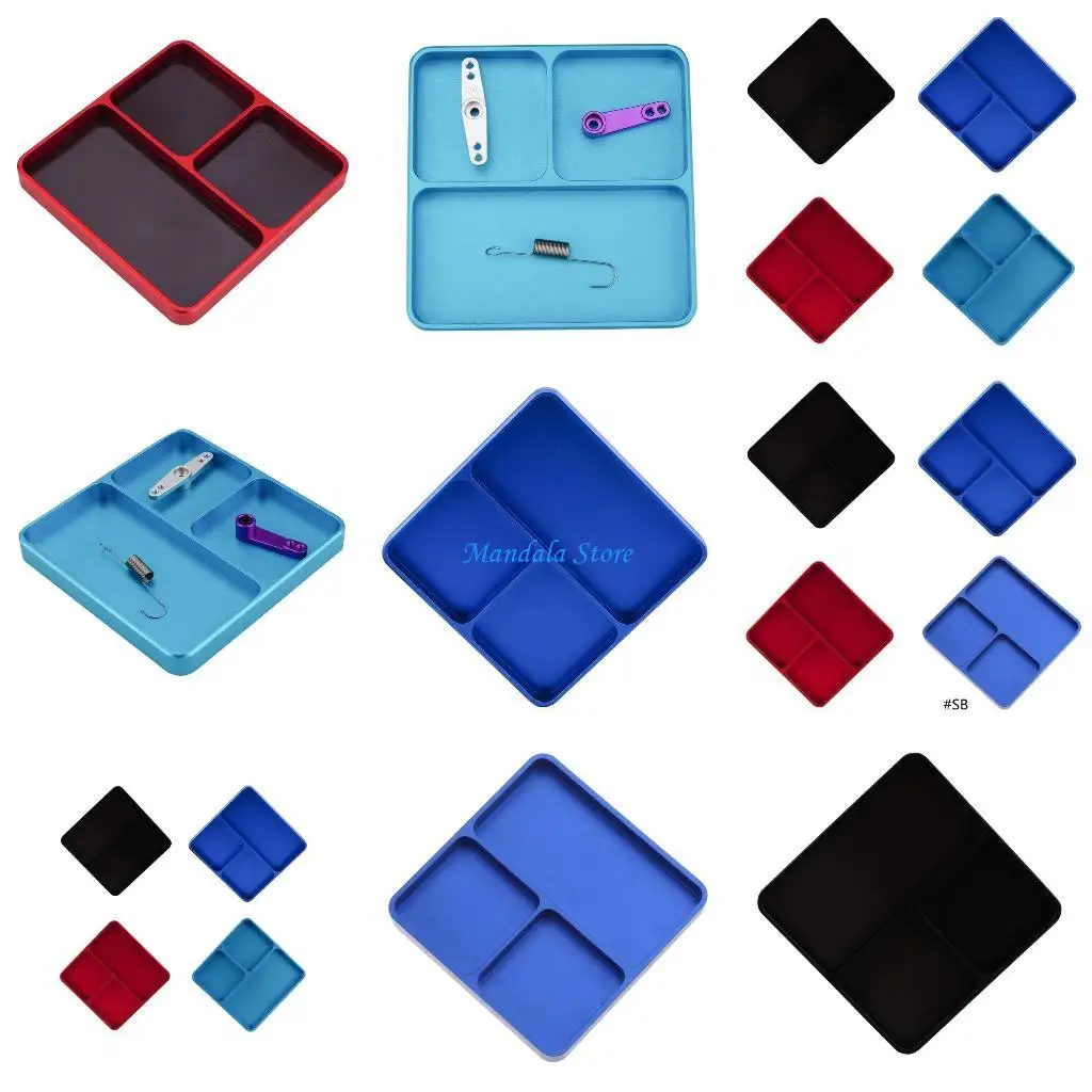 U2JC Металлический матовый магнитный лоток для хранения винтов для моделей автозапчастей, аксессуаров
U2JC Металлический матовый магнитный лоток для хранения винтов для моделей автозапчастей, аксессуаров