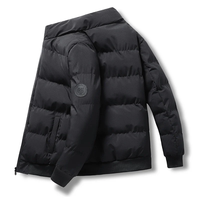 Solid Color Jacket Cotton-padded Jacket Lingge Stitched Thickened Collar Cotton-padded Jacket Winter Warm Cotton-padded Jacket
Solid Color Jacket Cotton-padded Jacket Lingge Stitched Thickened Collar Cotton-padded Jacket Winter Warm Cotton-padded Jacket