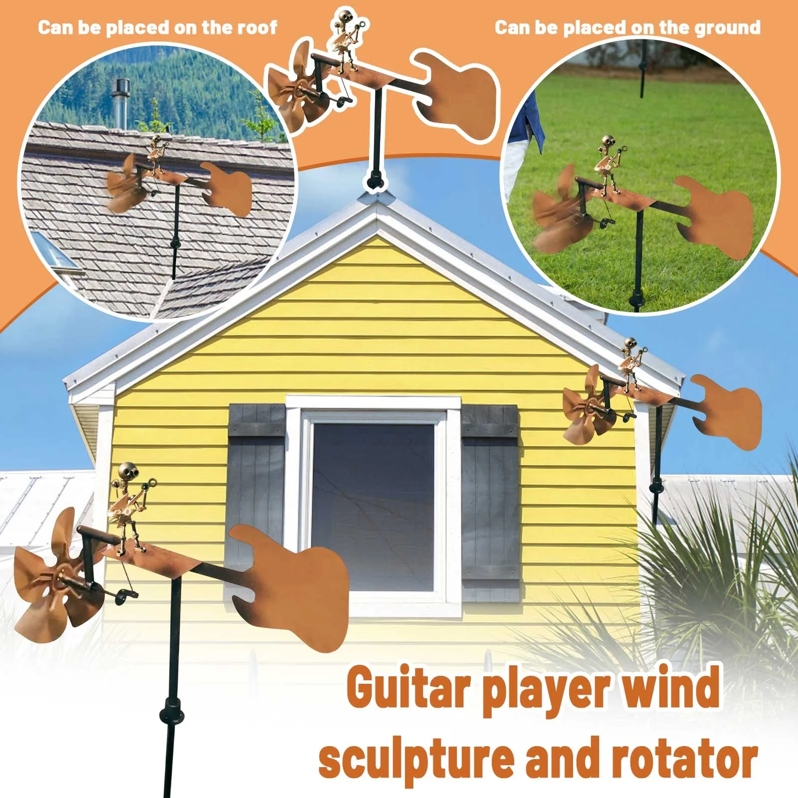 2025 New Metal Wind Spinner Metal Drummer Windmill Statue Rock Percussionist Music Art Statue For Yard Art Lawn Garden Decor
2025 New Metal Wind Spinner Metal Drummer Windmill Statue Rock Percussionist Music Art Statue For Yard Art Lawn Garden Decor