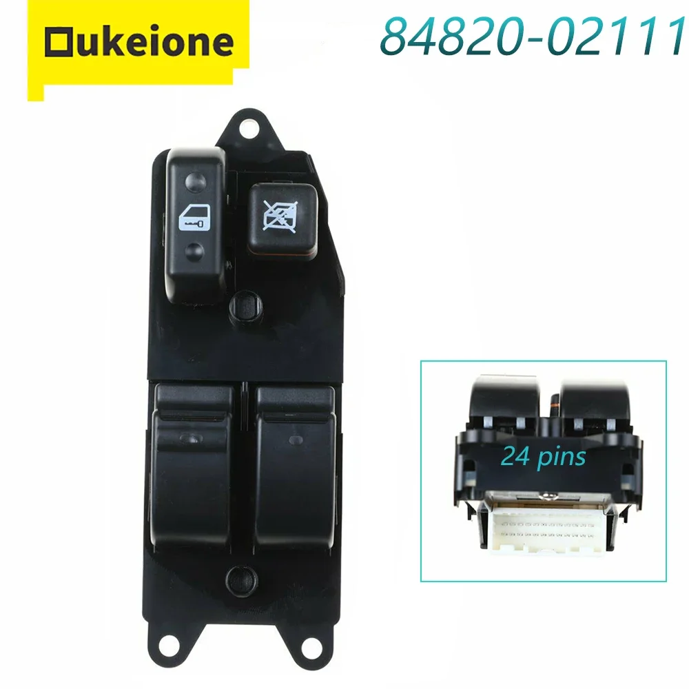 Electric Window Switch Lifter Control Button for Toyota Corolla Verso 2002 2003 2004 2005 2006 2007 84820-02111 84820-0F040
Electric Window Switch Lifter Control Button for Toyota Corolla Verso 2002 2003 2004 2005 2006 2007 84820-02111 84820-0F040