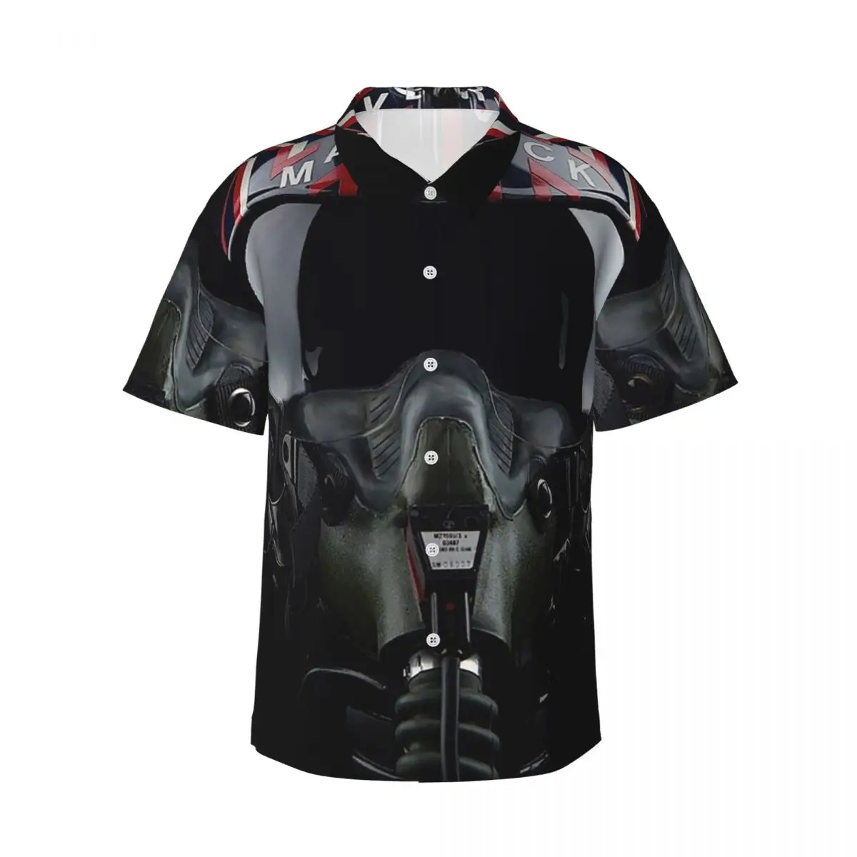 Steampunk Pilot Air Fighter Helmet Men's Shirts Hawaiian Short Sleeve Shirt Funny Button Tops for Summer Beach
Steampunk Pilot Air Fighter Helmet Men's Shirts Hawaiian Short Sleeve Shirt Funny Button Tops for Summer Beach