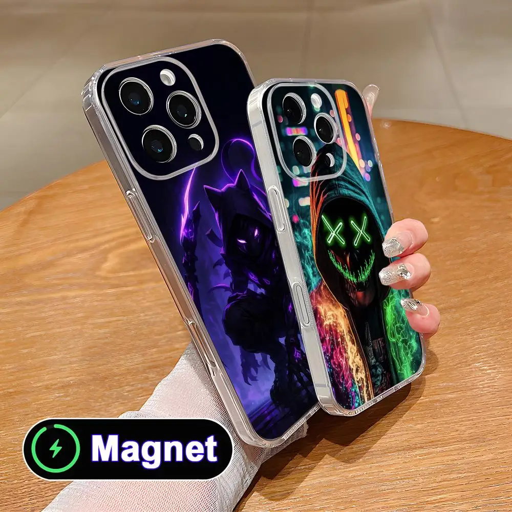 Hoodie Ghost Phone Case for iPhone 17 16 15 14 13 12 11 Air Pro Max Plus Mini Soft TPU Clear Magnet Cover
Hoodie Ghost Phone Case for iPhone 17 16 15 14 13 12 11 Air Pro Max Plus Mini Soft TPU Clear Magnet Cover