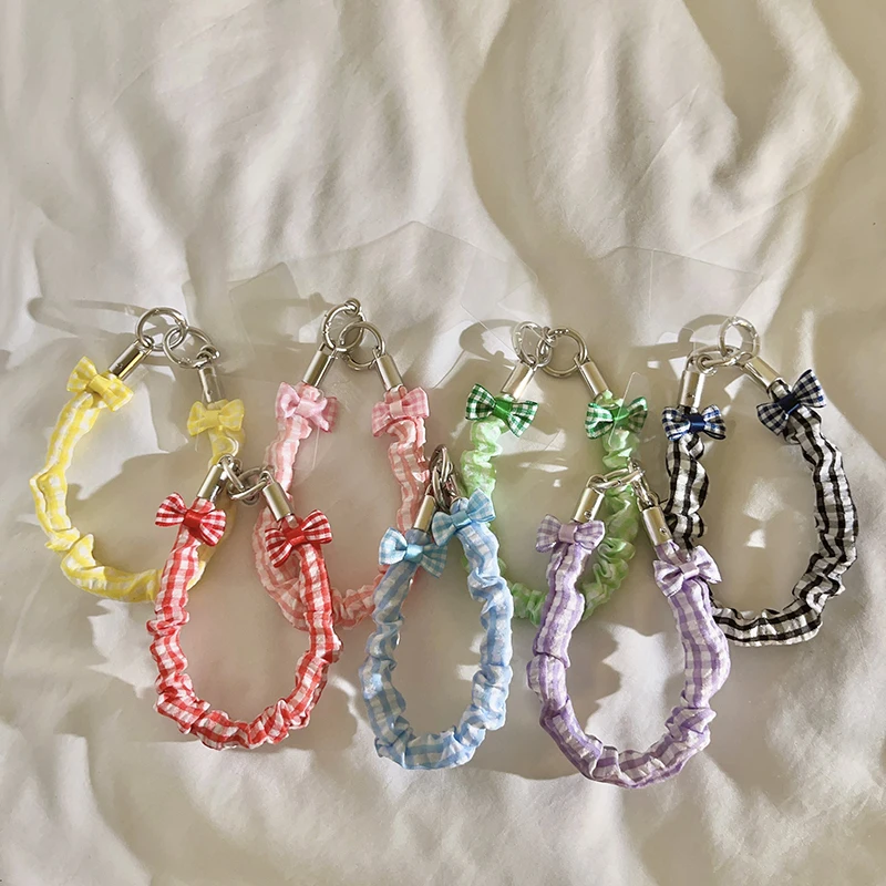 Trendy Cute 3D Ruched Bow Wristband - Anti-Lost Lanyard Chain for Phone Cases/CCD, Stylish Charm Accessory
Trendy Cute 3D Ruched Bow Wristband - Anti-Lost Lanyard Chain for Phone Cases/CCD, Stylish Charm Accessory