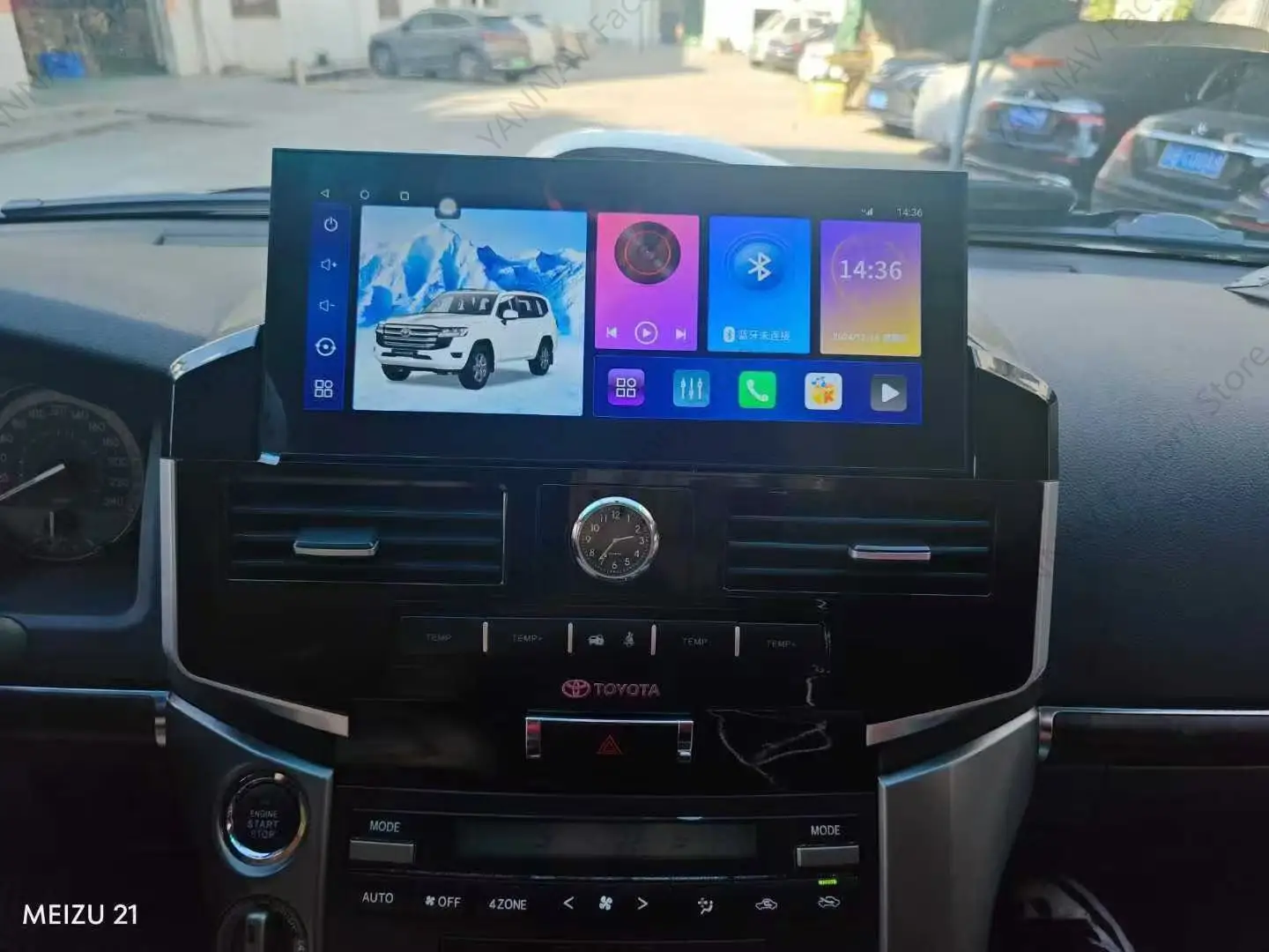 12.3" Car Radio For Toyota Land Cruiser LC200 2017-2022 GPS Navigation Multimedia Stereo Player WIFI Screen Carplay Unit DSP
12.3" Car Radio For Toyota Land Cruiser LC200 2017-2022 GPS Navigation Multimedia Stereo Player WIFI Screen Carplay Unit DSP