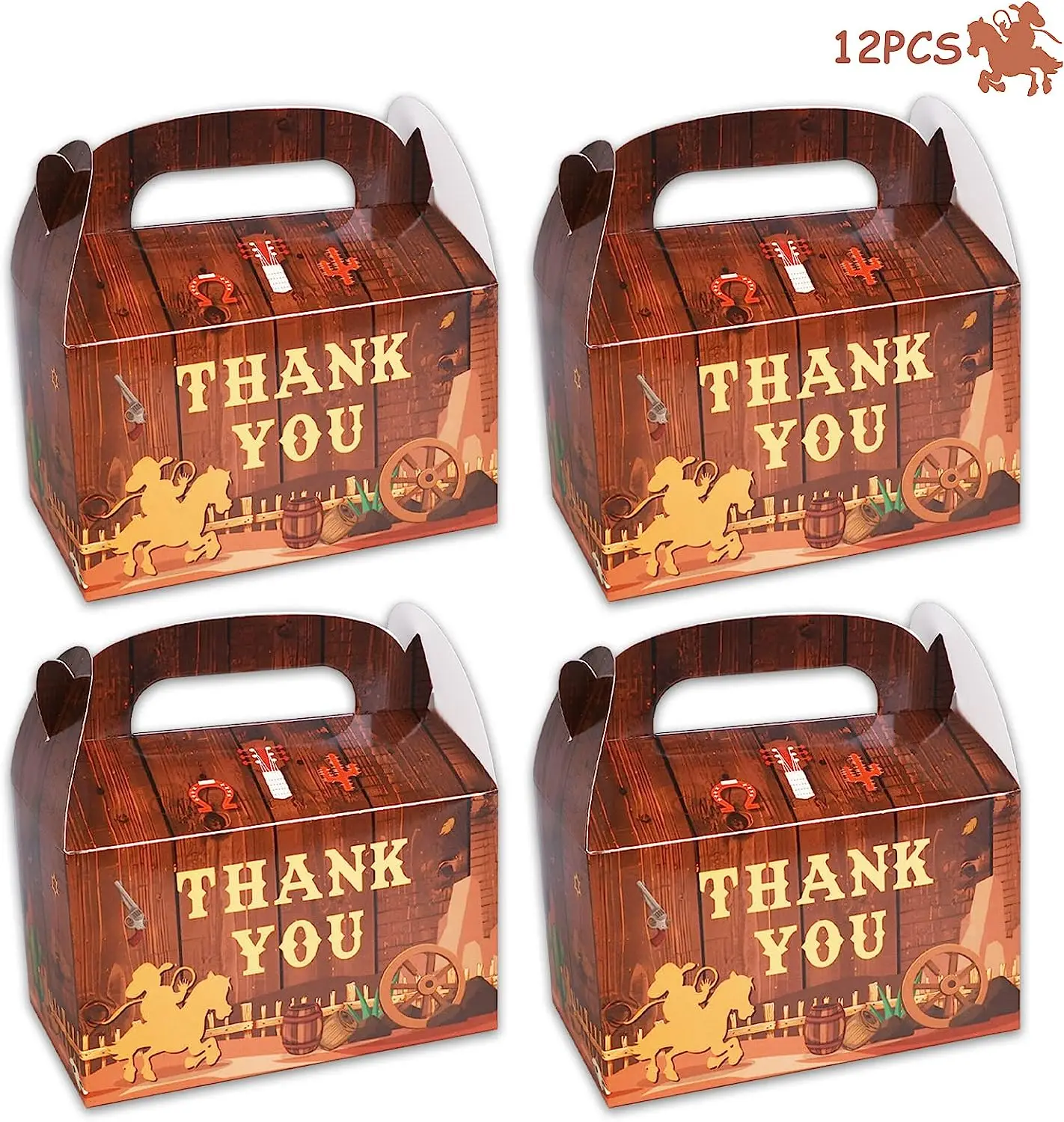 Western western cowboy style paper boxes, baby shower decoration, thank you, candy, Goodie Treat, birthday party, 12PCs
Western western cowboy style paper boxes, baby shower decoration, thank you, candy, Goodie Treat, birthday party, 12PCs