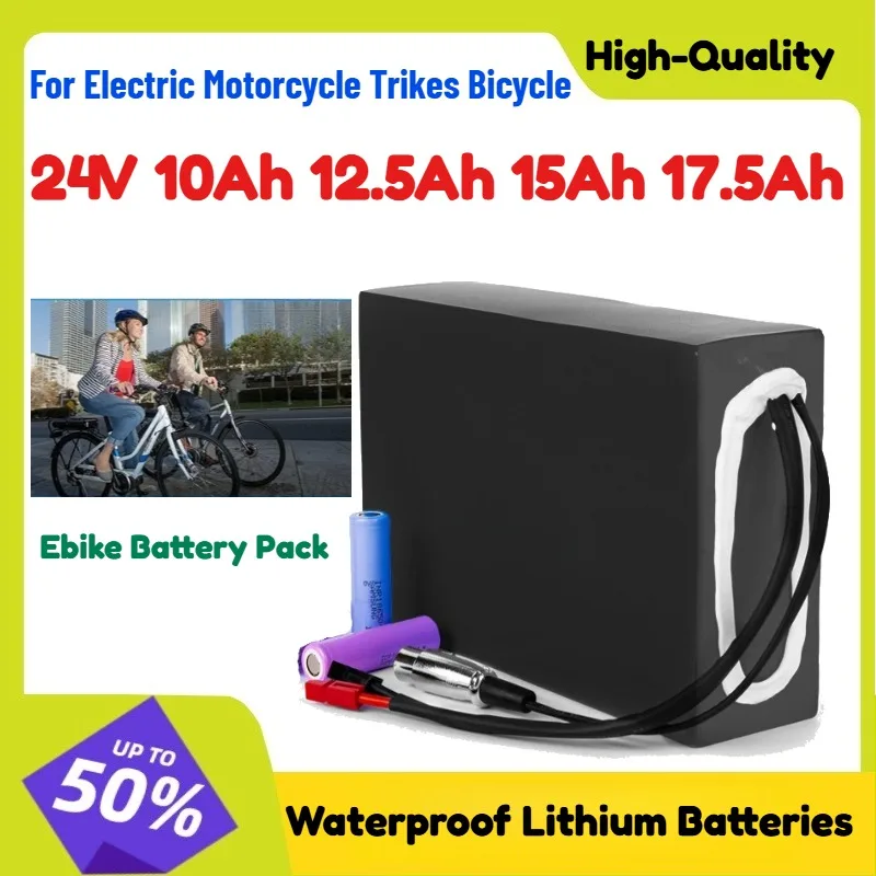 Аккумуляторная батарея для электросамокатов и электровелосипедов 24В 10Ач 12.5Ач 15Ач 17.5Ач, водонепроницаемые литиевые батареи для электромотоциклов, трайков и велосипедов
Аккумуляторная батарея для электросамокатов и электровелосипедов 24В 10Ач 12.5Ач 15Ач 17.5Ач, водонепроницаемые литиевые батареи для электромотоциклов, трайков и велосипедов