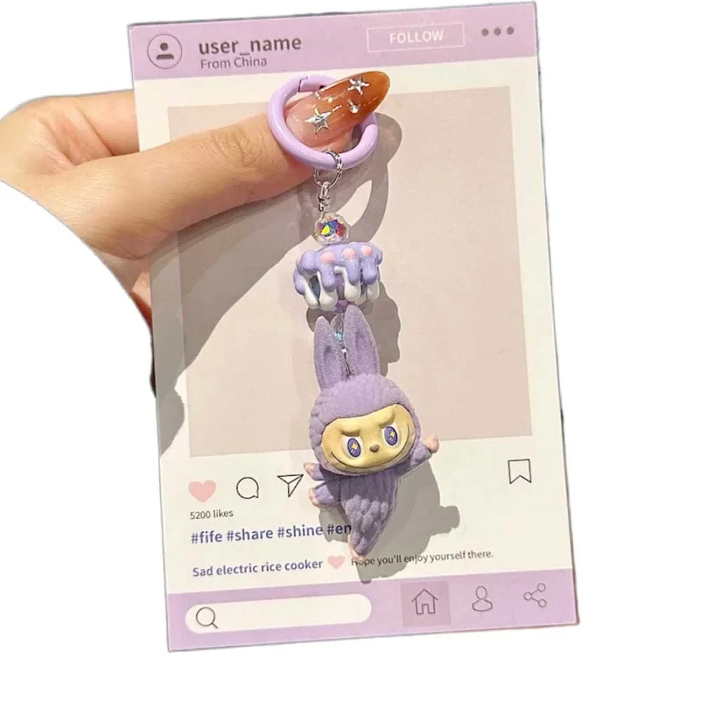 Cute Labubu yoga car keychain cute cartoon keychain backpack pendant shoulder bag decorative gift for girlfriend
Cute Labubu yoga car keychain cute cartoon keychain backpack pendant shoulder bag decorative gift for girlfriend
