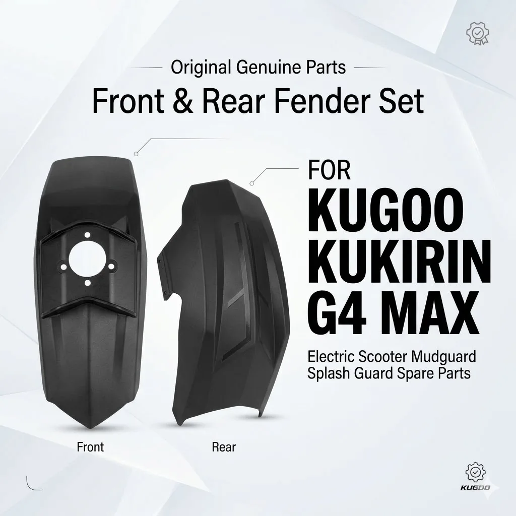 Original For KUGOO Kukirin G4 Max Front & Rear Fender Set, Electric Scooter Mudguard Splash Guard Spare Parts
Original For KUGOO Kukirin G4 Max Front & Rear Fender Set, Electric Scooter Mudguard Splash Guard Spare Parts