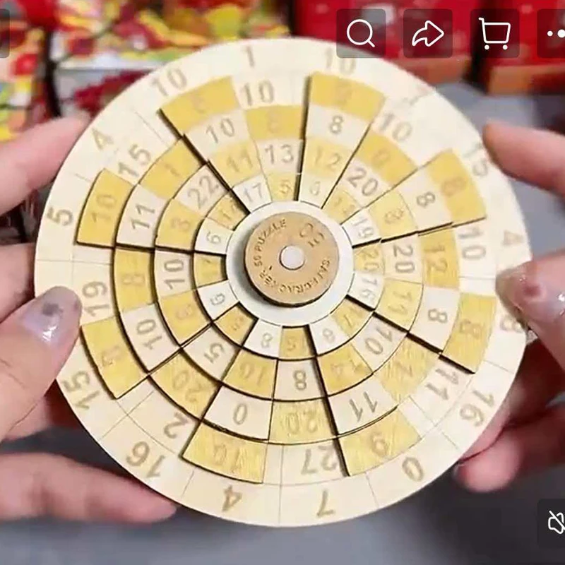 Creative Turntable Number Puzzles Wooden Brain Teasers For Kids Adults Difficult Math Games IQ Test Toys Educational Gifts
Creative Turntable Number Puzzles Wooden Brain Teasers For Kids Adults Difficult Math Games IQ Test Toys Educational Gifts