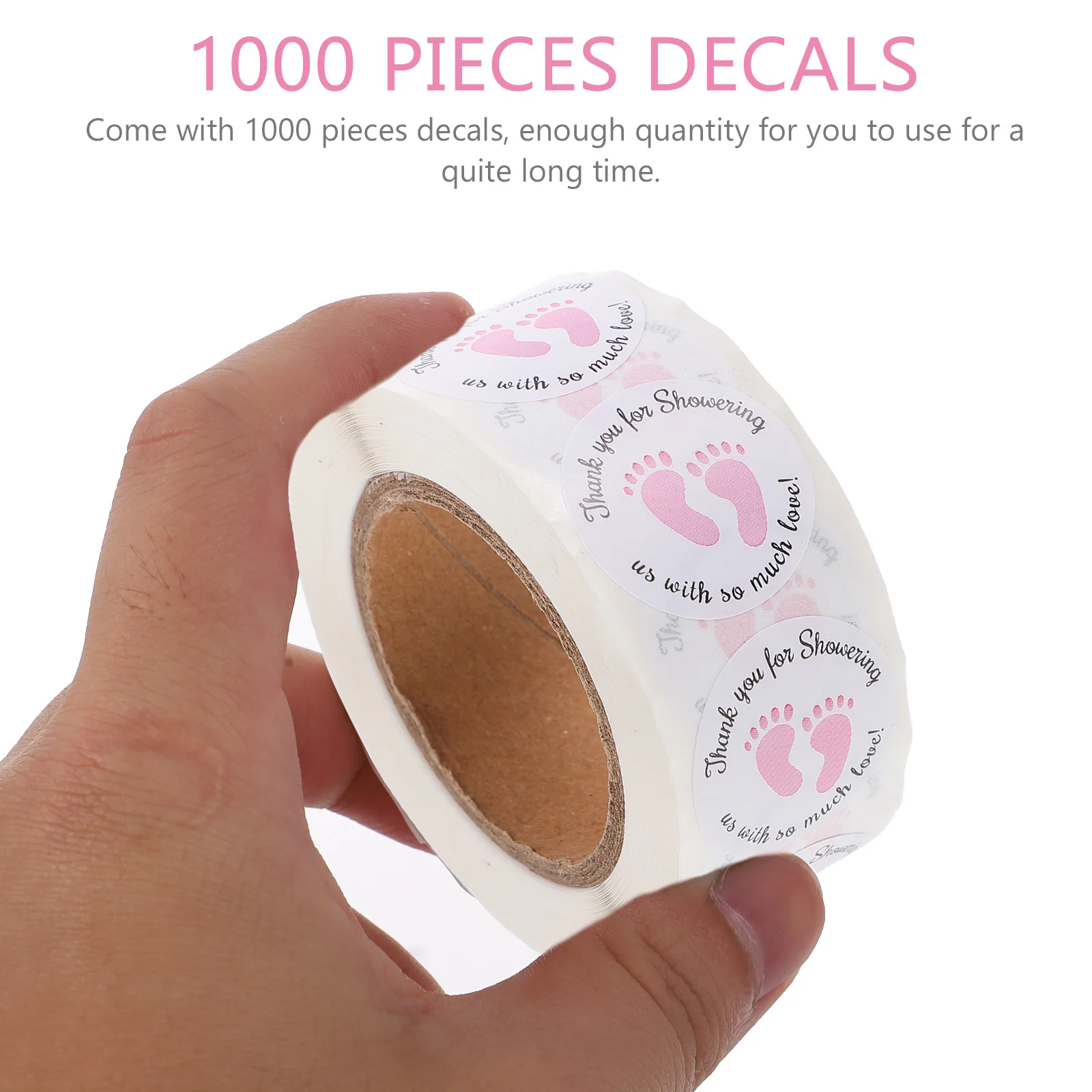 1000pcs Baby Footprint Stickers Gift Bag Seals Party Decor Thank You Labels Peel Stick File Tag Decals Baby Shower
1000pcs Baby Footprint Stickers Gift Bag Seals Party Decor Thank You Labels Peel Stick File Tag Decals Baby Shower