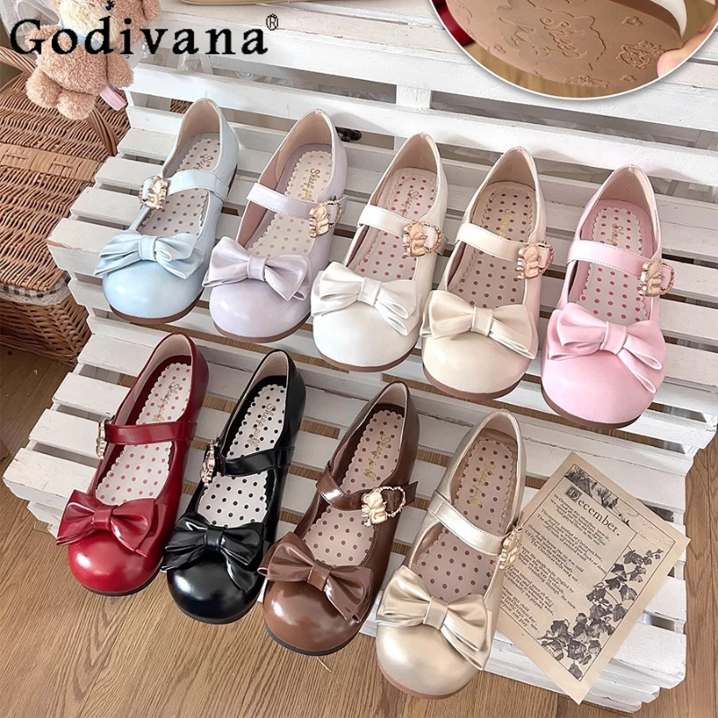Girl's Princess Lolita Tea Party Round Toe Low Heel Pumps Spring and Autumn 2025 Women Sweet Elegant Bowknot Kawaii Flat Shoes
Girl's Princess Lolita Tea Party Round Toe Low Heel Pumps Spring and Autumn 2025 Women Sweet Elegant Bowknot Kawaii Flat Shoes