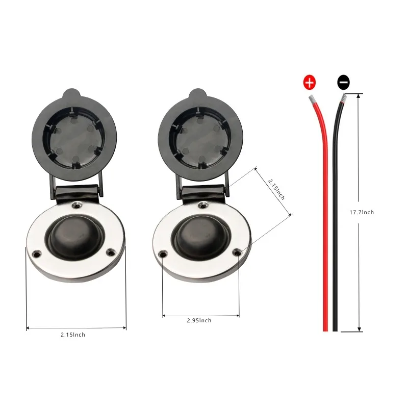 Waterproof Foot Pedal Switch Up/Down Control for Yacht Windlass, Marine Hatch Pump
Waterproof Foot Pedal Switch Up/Down Control for Yacht Windlass, Marine Hatch Pump