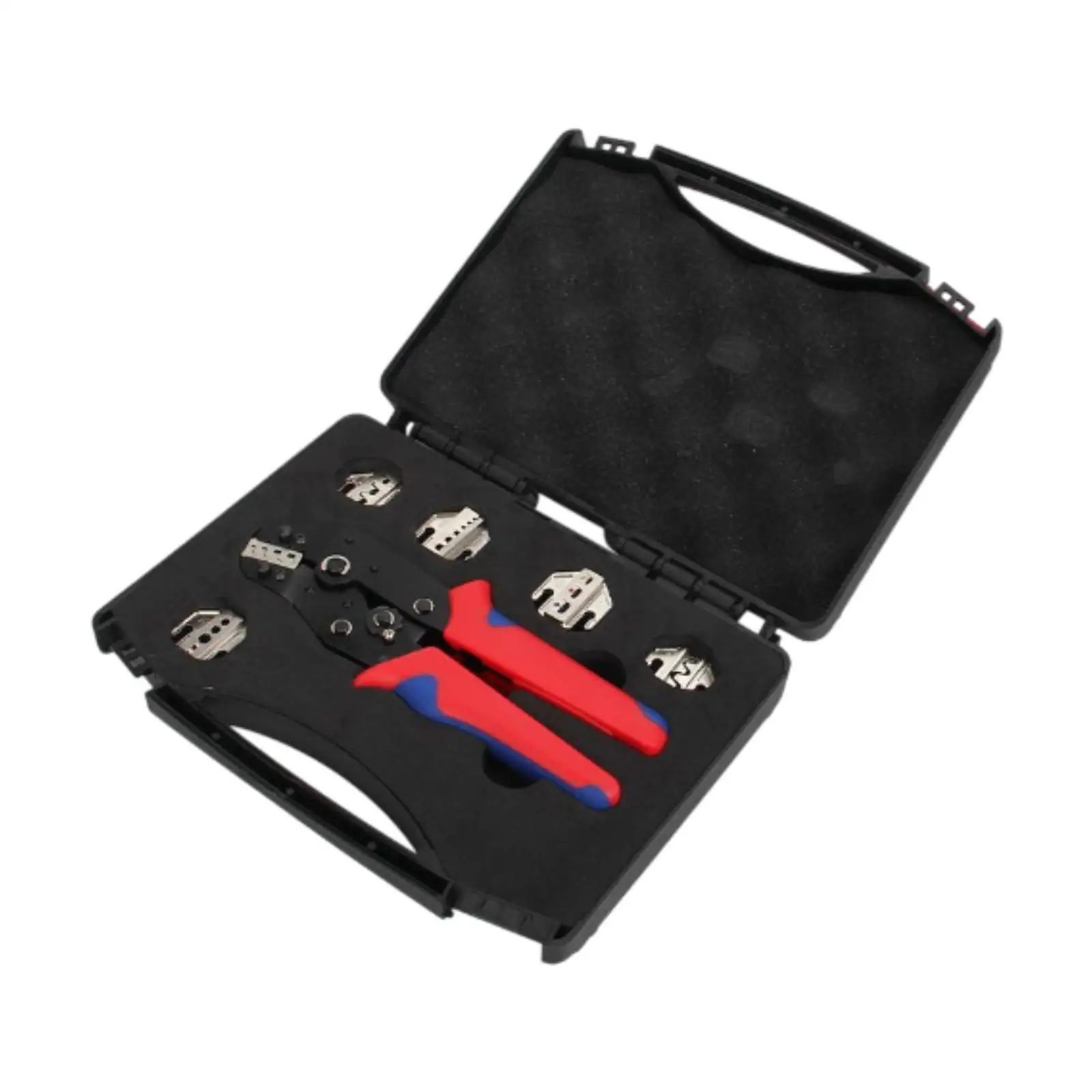 Crimping Tool Kit with Sponge Automotive Service Kit for Men Gifts Outdoor 
Crimping Tool Kit with Sponge Automotive Service Kit for Men Gifts Outdoor