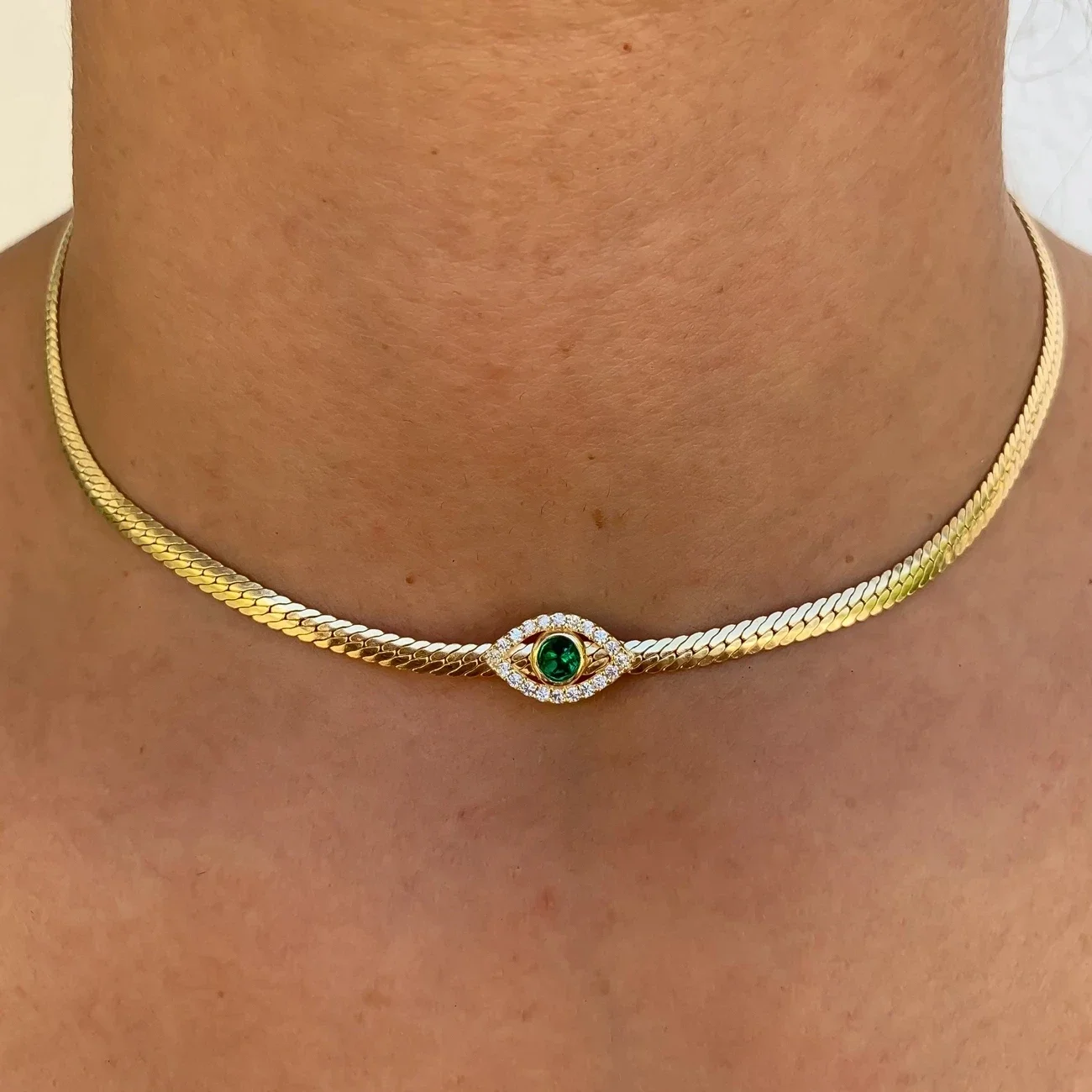 Green Red Blue Cz Paved Lucky Evil Eye Charm Pendant Necklace For Women Lady Layered Snake Chain Link Choker Party Jewelry
Green Red Blue Cz Paved Lucky Evil Eye Charm Pendant Necklace For Women Lady Layered Snake Chain Link Choker Party Jewelry