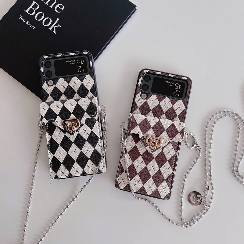 Funda Case for Samsung Galaxy Z Flip 4 Z Flip 3 Lingge Kabao Smile Crossbody Shockproof Protetcion Mobile Phone Case Cover
Funda Case for Samsung Galaxy Z Flip 4 Z Flip 3 Lingge Kabao Smile Crossbody Shockproof Protetcion Mobile Phone Case Cover
