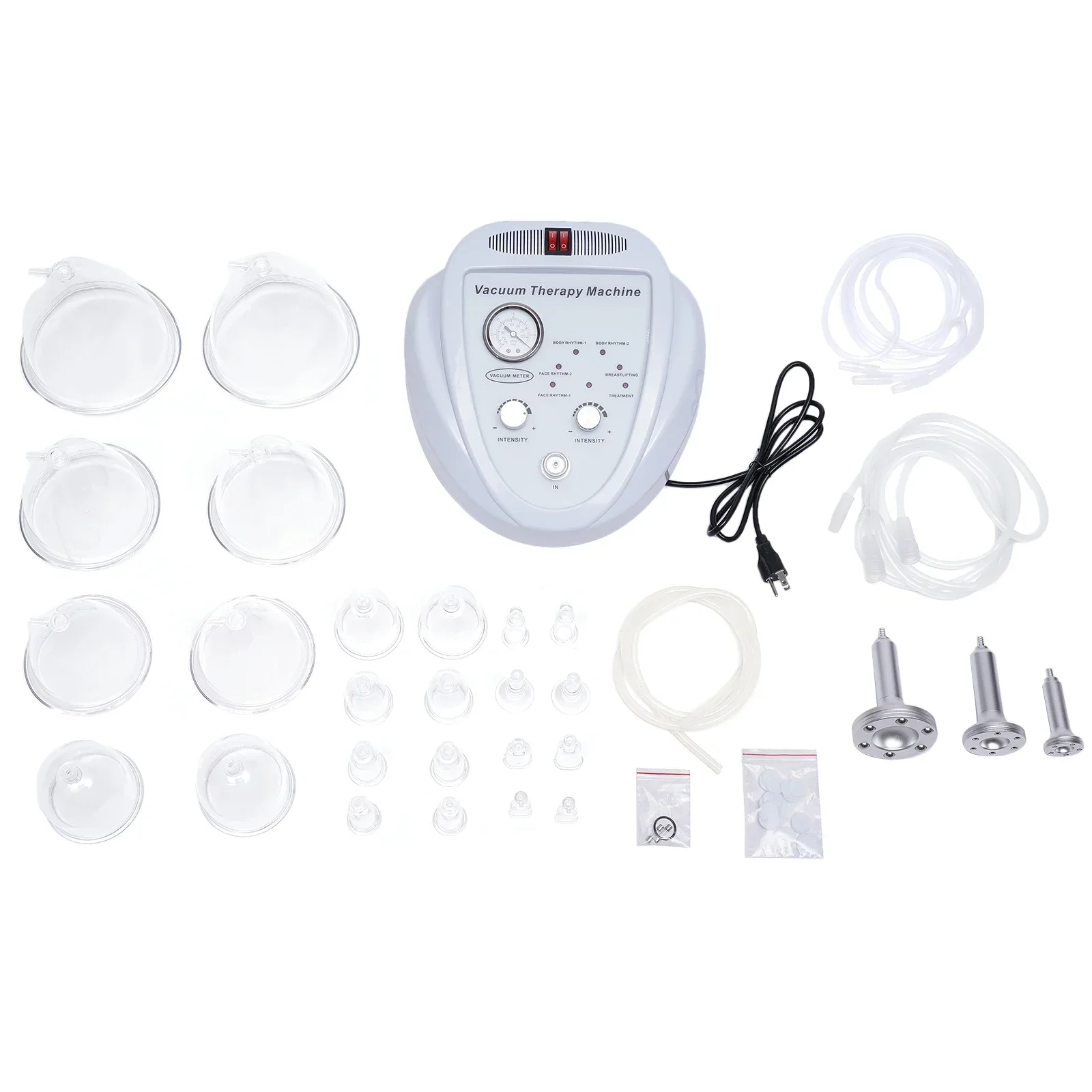 Vacuum Therapy Machine,Professional Acupoint Cupping Body Shaping Device New Body Machine for Body Care with 30 Cups and 3 Pumps
Vacuum Therapy Machine,Professional Acupoint Cupping Body Shaping Device New Body Machine for Body Care with 30 Cups and 3 Pumps