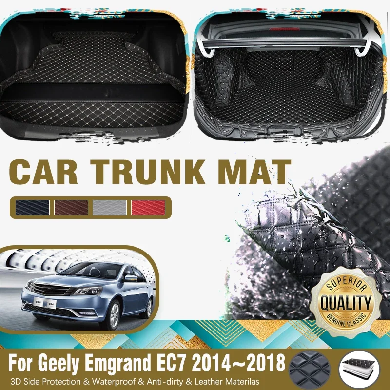 Car Rear Trunk Mats For Geely Emgrand EC7 7 MK2 2014 2015 2016 2017 2018 Leather Carpets Cargo Cover Liner Pads Auto Accessories
Car Rear Trunk Mats For Geely Emgrand EC7 7 MK2 2014 2015 2016 2017 2018 Leather Carpets Cargo Cover Liner Pads Auto Accessories