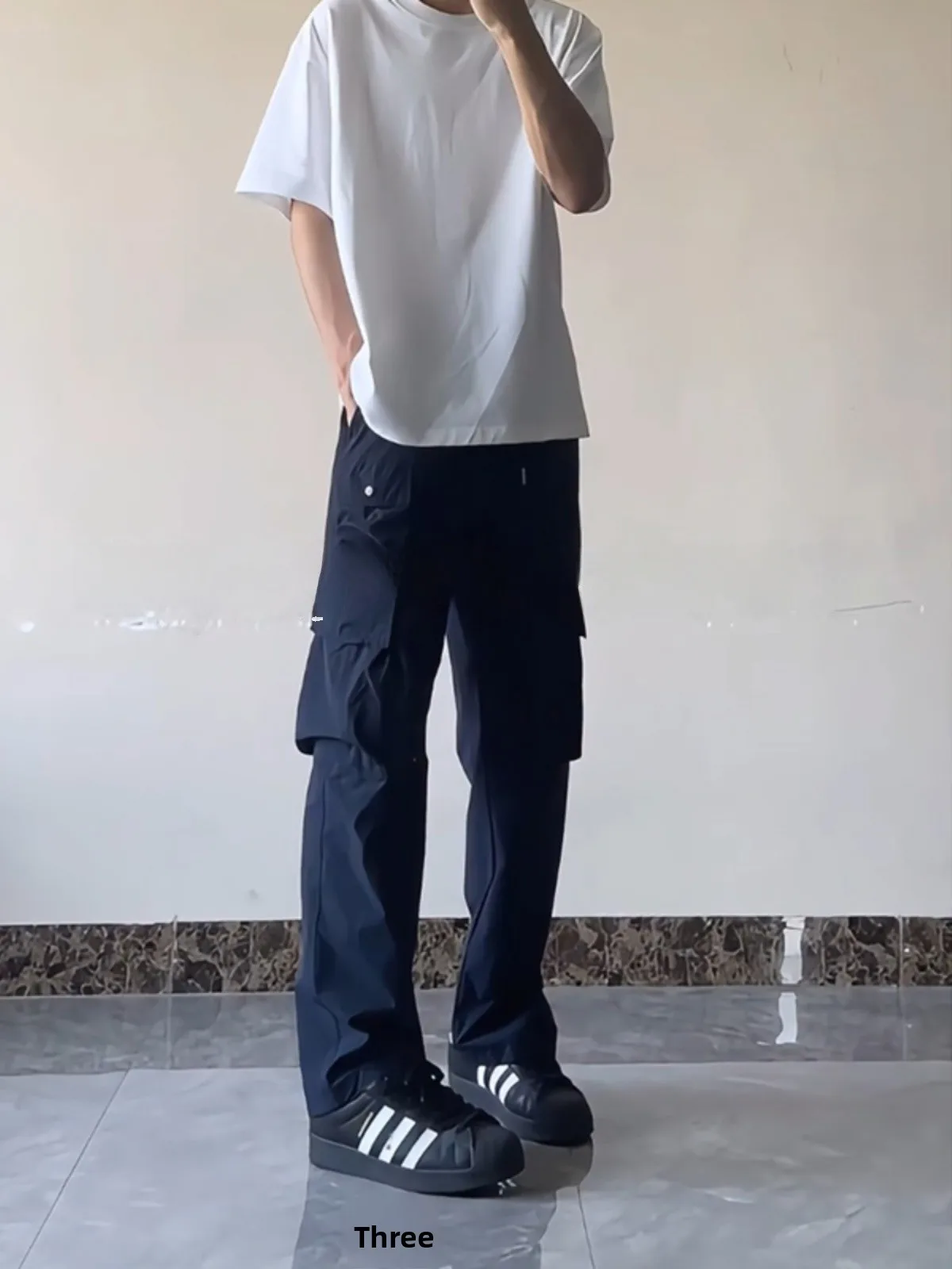Cobalt Blue Men's Casual Work Pants Summer Thin Style Teenagers Leisure Straight Leg Long Trousers Fashionable Streetwear
Cobalt Blue Men's Casual Work Pants Summer Thin Style Teenagers Leisure Straight Leg Long Trousers Fashionable Streetwear